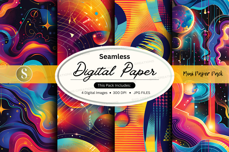Seamless digital paper mockup