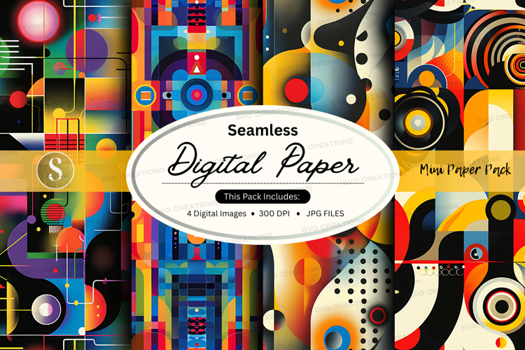 Geometric Seamless Pattern Image 8