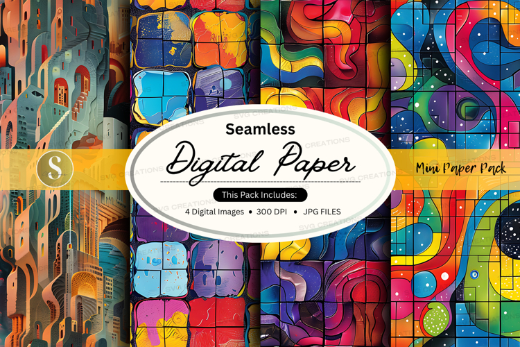 Geometric Seamless Pattern Image 16