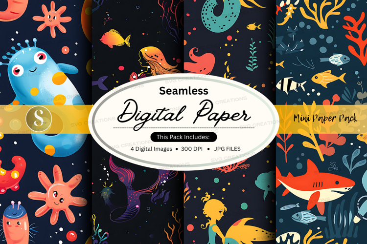 Seamless digital paper mockup
