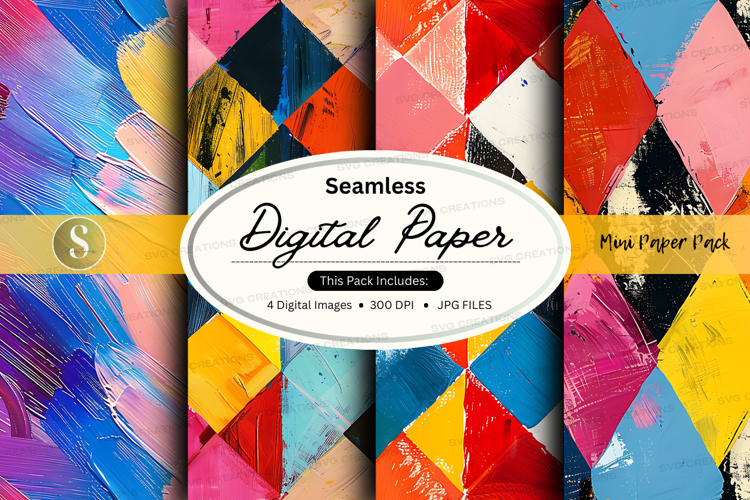Geometric Seamless Pattern Image 7