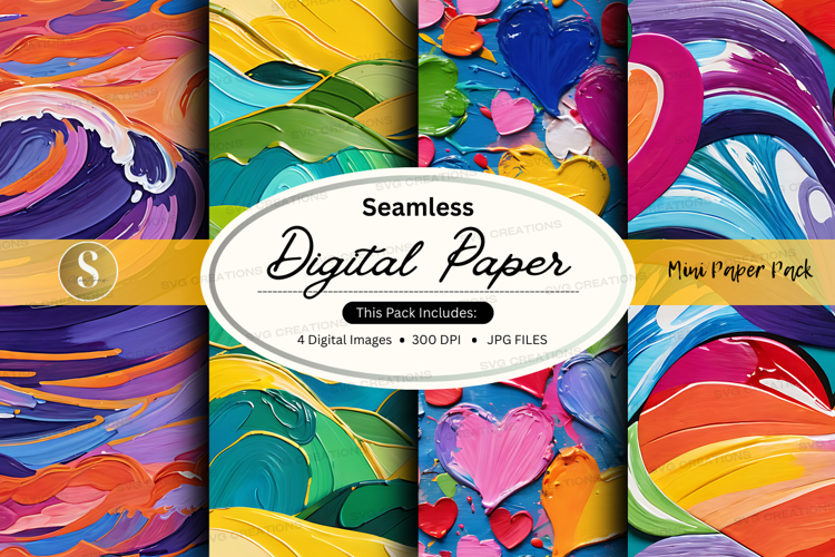 Seamless digital paper mockup