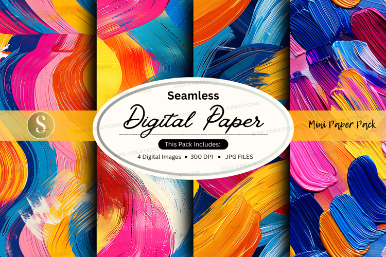 Seamless digital paper - multi paper pack