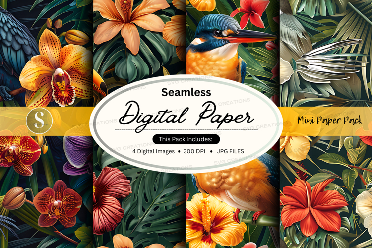 Floral Seamless Pattern Image 3