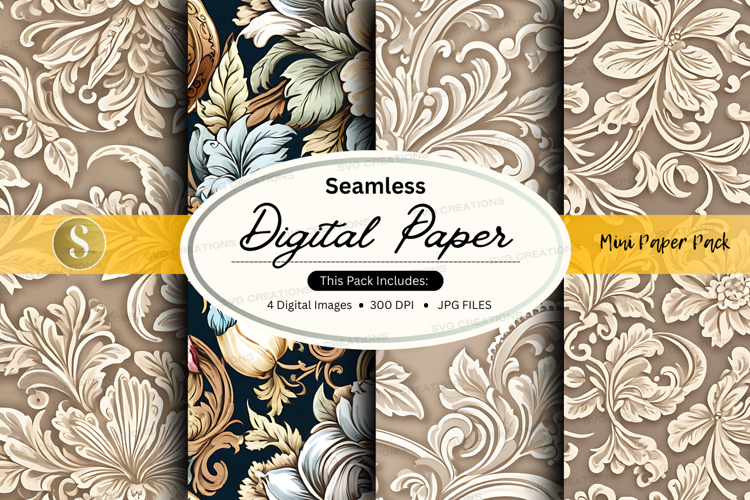 Floral Seamless Pattern Image 18