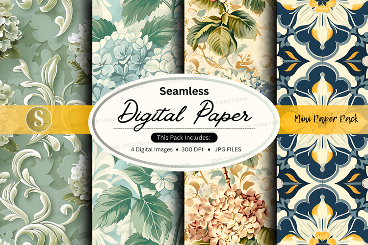 Floral Seamless Pattern Image 22
