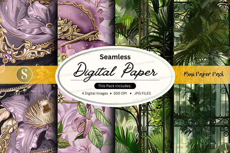 Floral Seamless Pattern Image 21