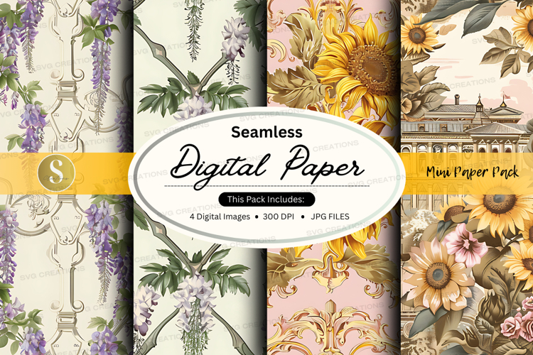 Floral Seamless Pattern Image 17