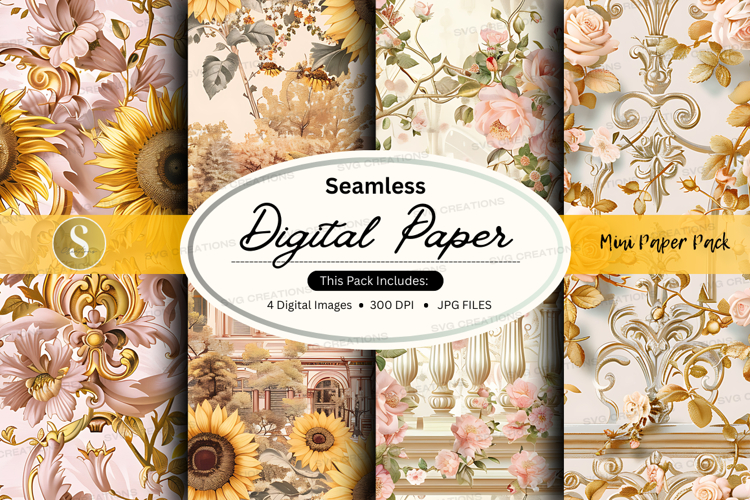 Floral Seamless Pattern Image 18