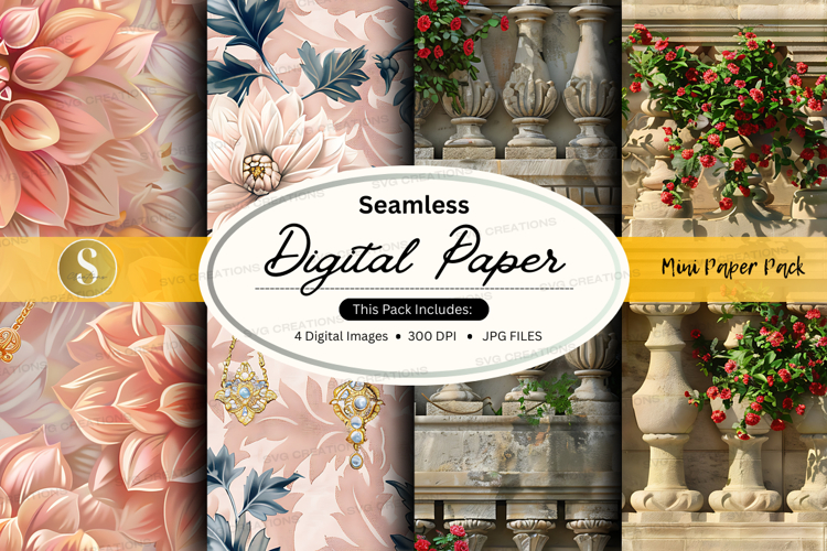 Floral Seamless Pattern Image 17