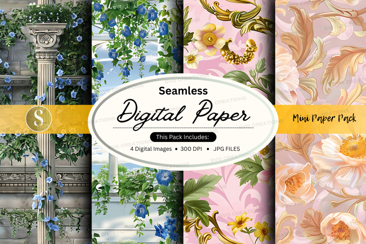 Floral Seamless Pattern Image 8
