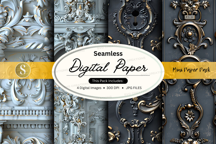 Mini Paper Files Seamless digital paper - mini paper pack (6543384)