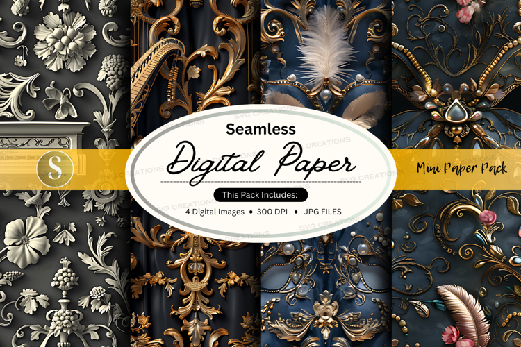 Floral Seamless Pattern Image 16