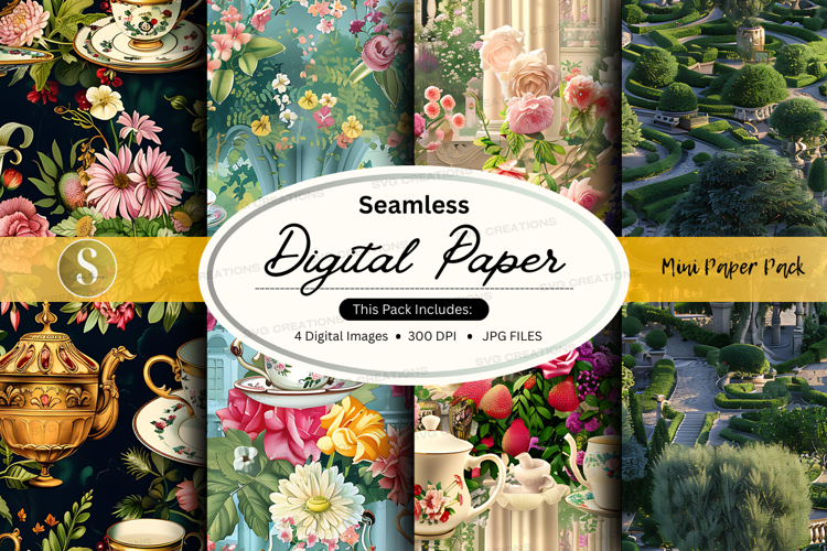 Floral Seamless Pattern Image 15
