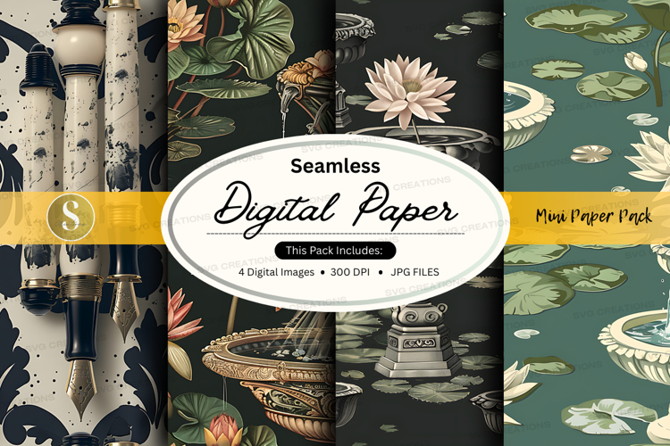Floral Seamless Pattern Image 19