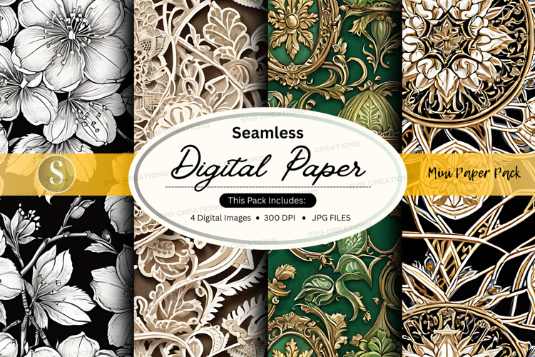 Lace Seamless Pattern Image 3
