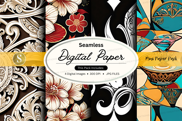 Geometric Seamless Pattern Image 5