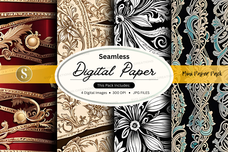 Floral Seamless Pattern Image 21