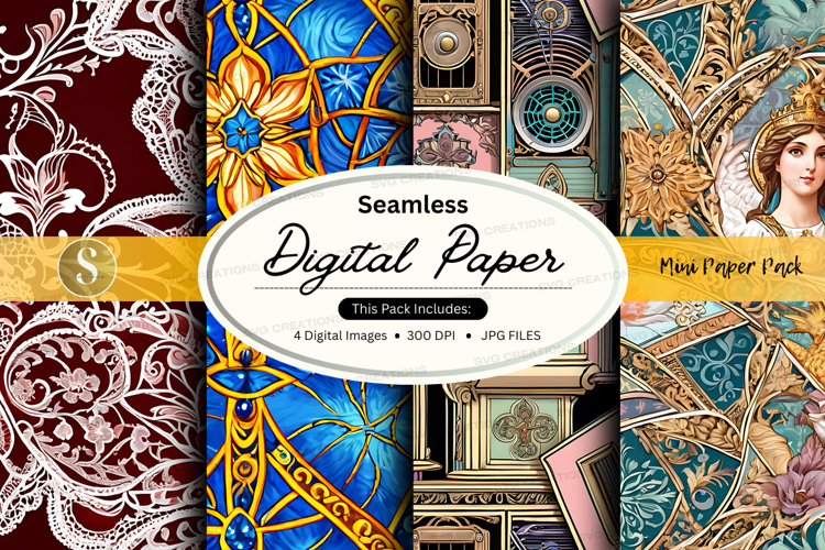 Lace Seamless Pattern Image 21