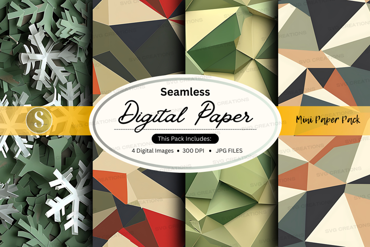 Geometric Seamless Pattern Image 13