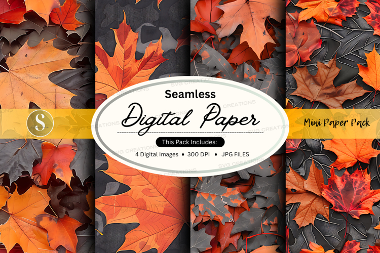 Fall Seamless Pattern Image 10