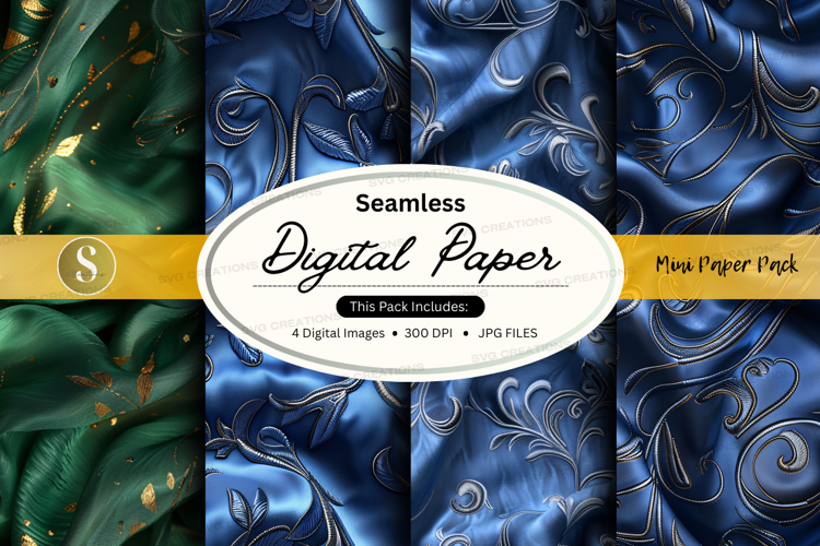 Seamless digital paper mockup
