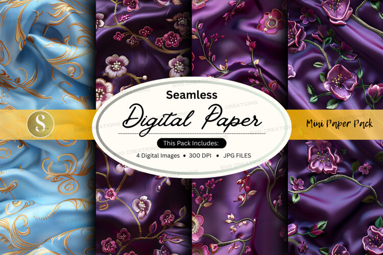 Paper Pattern Svg Seamless digital paper pattern pack (6569061)