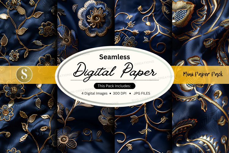 Floral Seamless Pattern Image 18