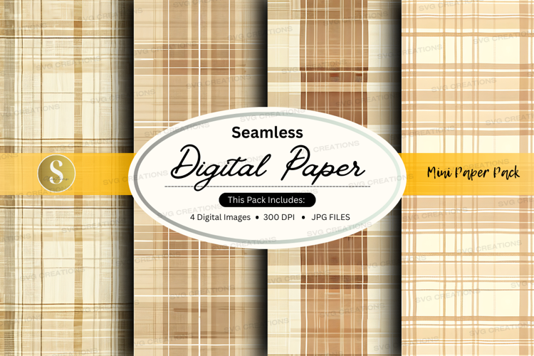 Seamless digital paper mockup