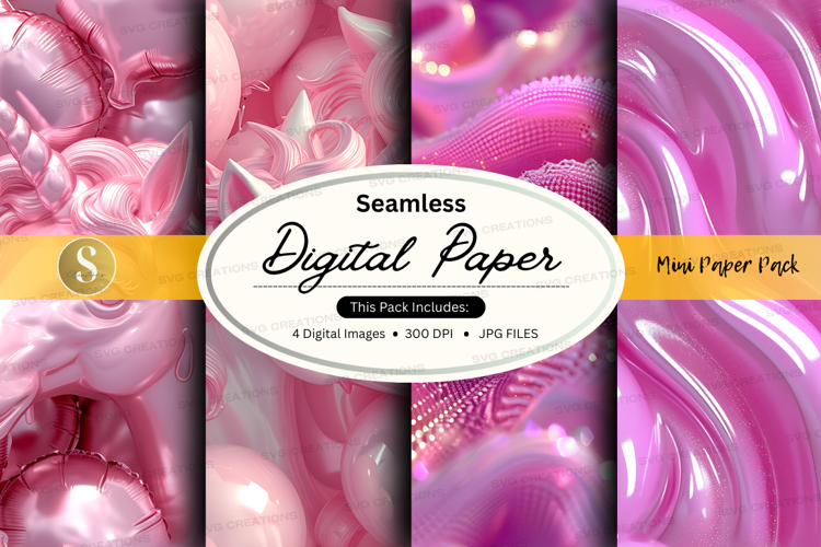 Seamless pink digital paper texture background design