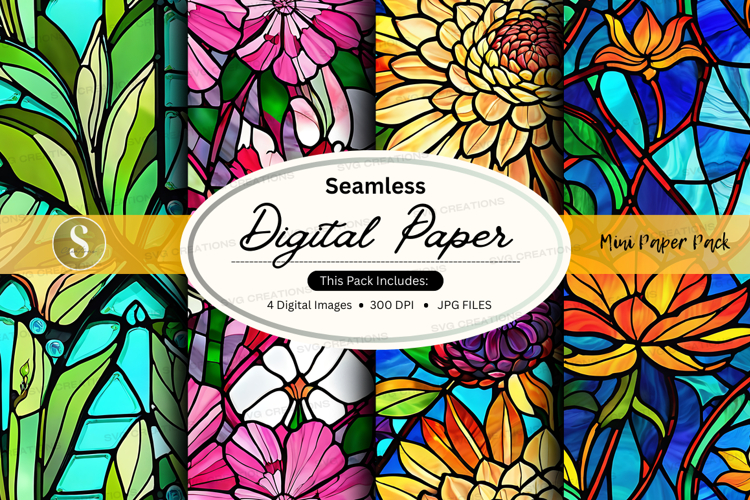 Boho Scrapbook Paper Image 20