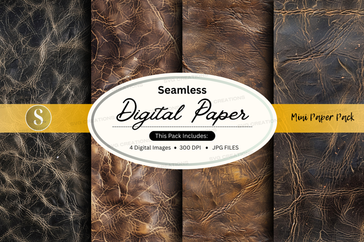 Seamless digital paper texture with camo pattern design mock