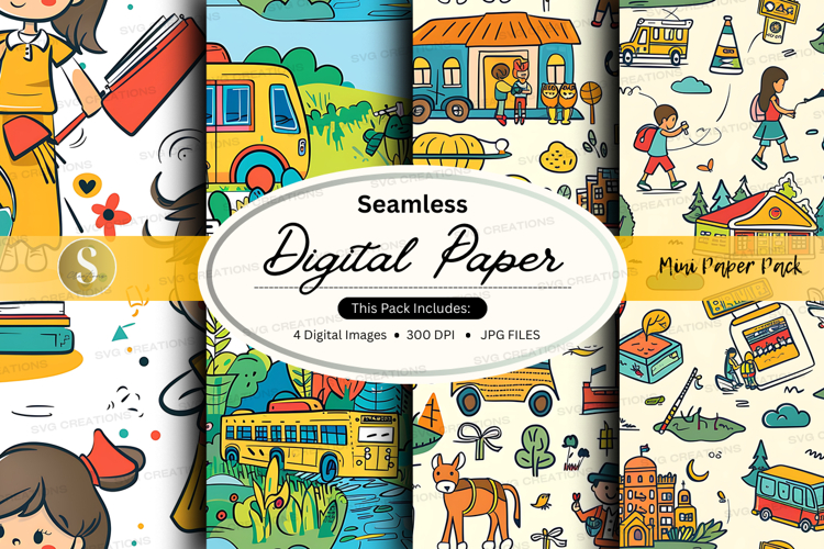 Travel Scrapbook Paper Image 4