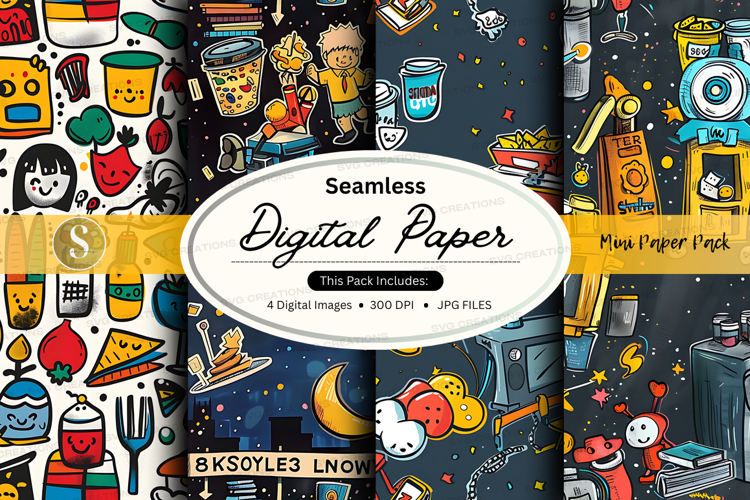 Cartoon Texture Image 4