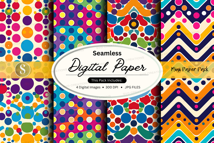 Geometric Seamless Pattern Image 22