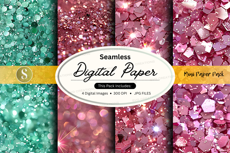 Glitter Seamless Pattern Image 3