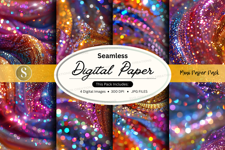 Glitter Seamless Pattern Image 21
