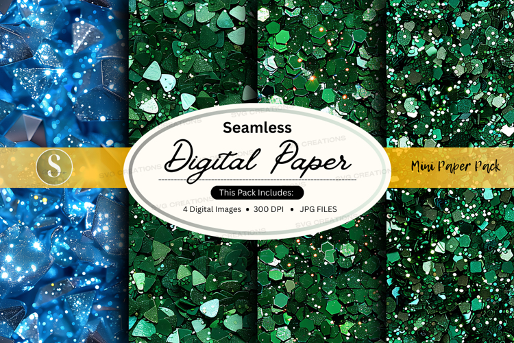 Glitter Seamless Pattern Image 4