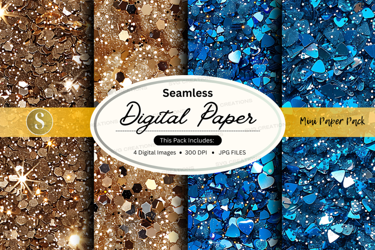 Glitter Seamless Pattern Image 2