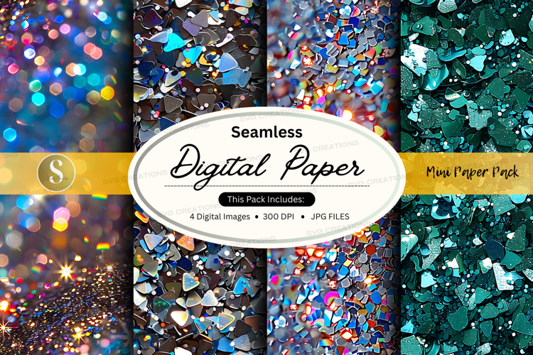 Glitter Seamless Pattern Image 9
