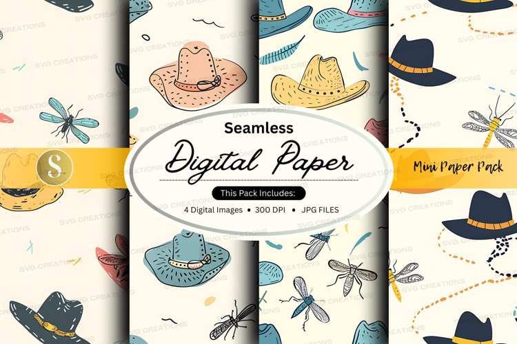 Summer Digital Paper Image 5