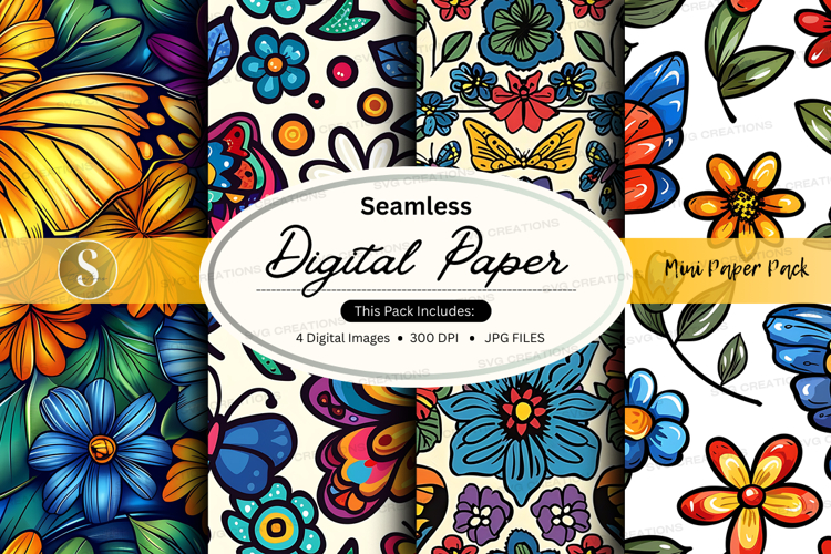 Floral Seamless Pattern Image 5
