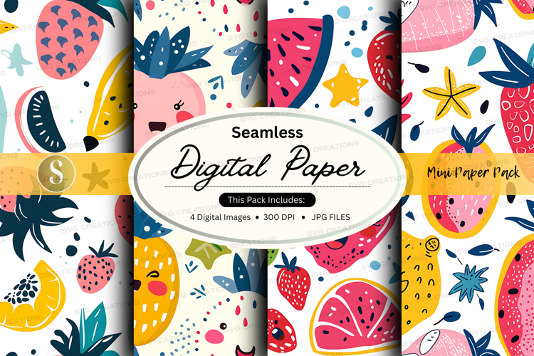 Summer Digital Paper Image 7