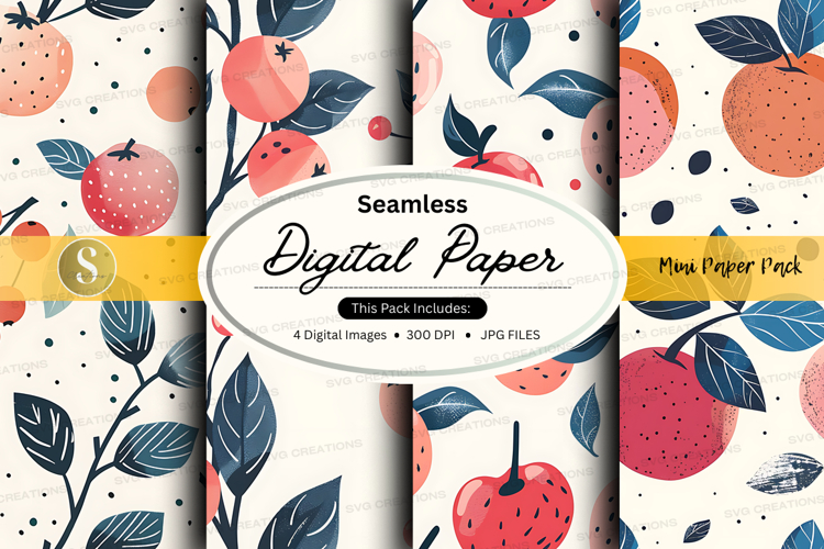 Floral Seamless Pattern Image 21