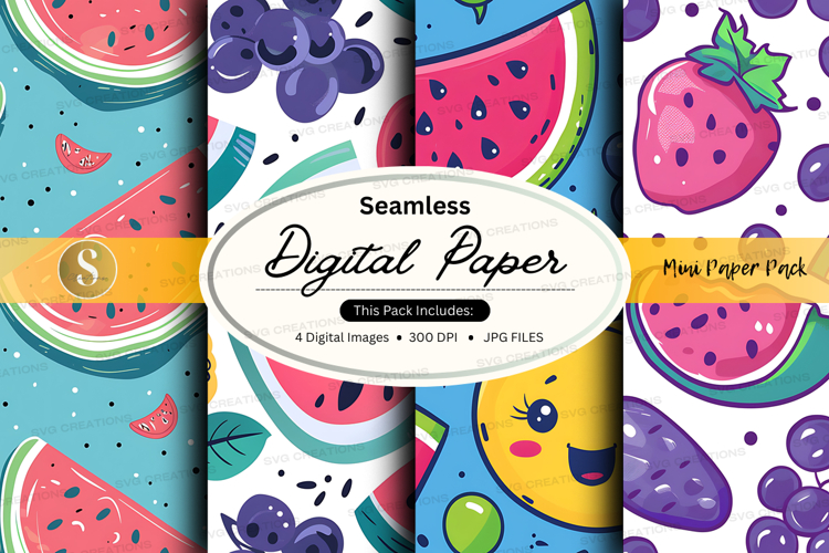 Summer Digital Paper Image 18