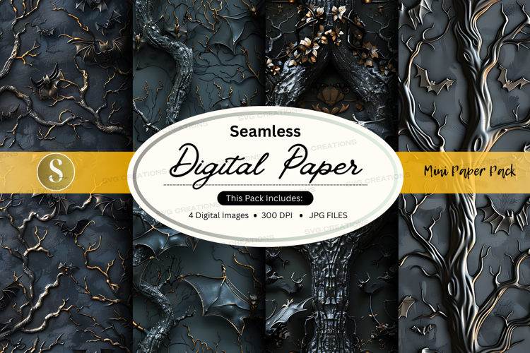Seamless gold foil digital paper texture pack backgroundSeam