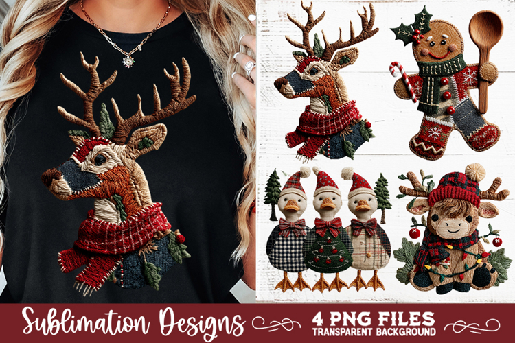 Christmas Reindeer Clipart Image 3