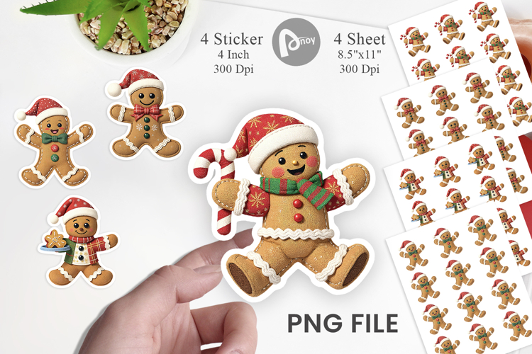 Gingerbread Clipart Image 14
