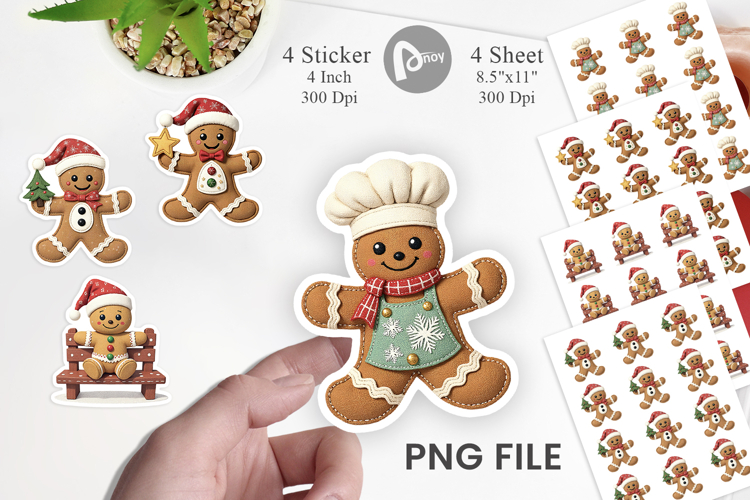 Gingerbread Clipart Image 13