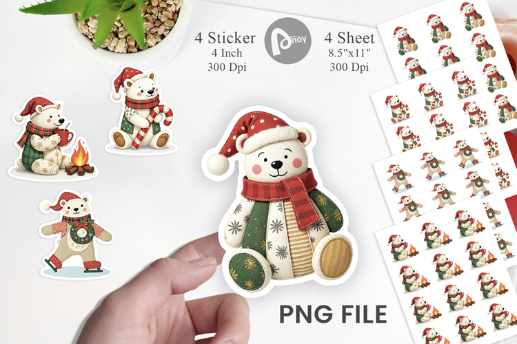 Polar Bear Clipart Image 13